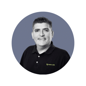 Portrait von TREND-JOB Geschäftsführer Michael Dremsizis