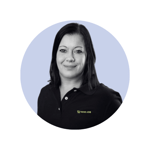 Andrea Schletz als Job- und Personalscout und Ansprechpartnerin für Zeitarbeit am Standort Hamburg Harburg